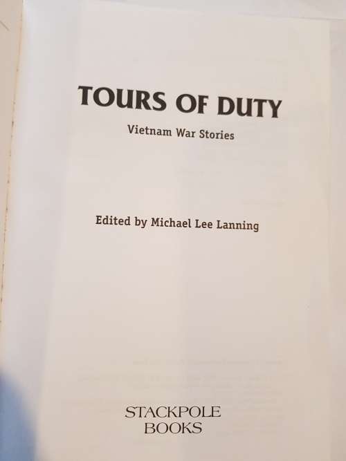 Tours of Duty, Vietnam War Stories edited by Michael Lee Lanning