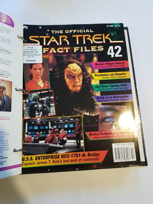 Star Trek, The Official Star Trek Fact Files with 24 Issues