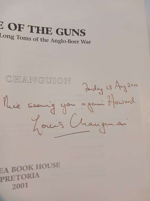 Silence of the Guns by Louis Changuion, Signed