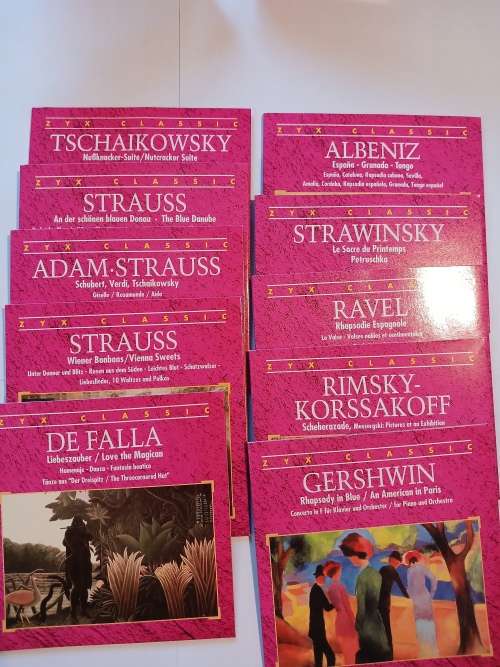 Famous Ballet Music, 10 x CD Boxset, Germany