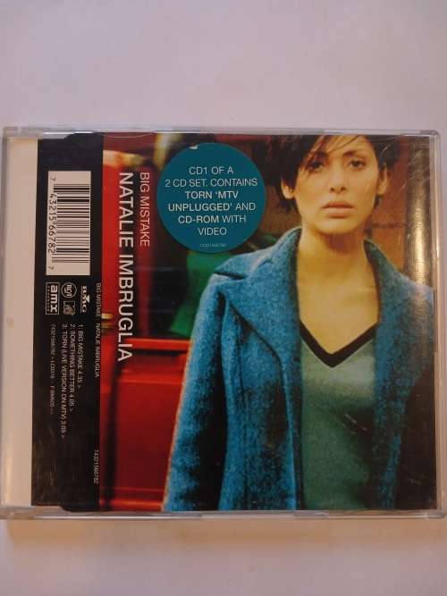 Natalie Imbruglia, Big Mistake CD Single, UK, Enhanced