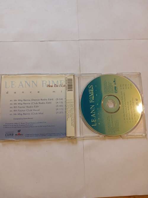 Leann Rimes, How Do I Live, Dance Mix CD single
