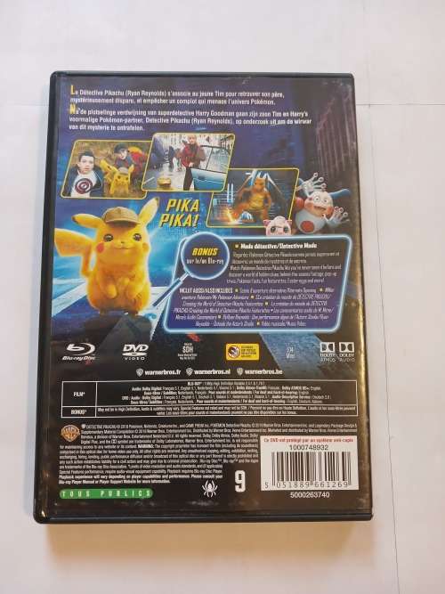 Pokemon, Detective Pikachu, Blu-ray/DVD
