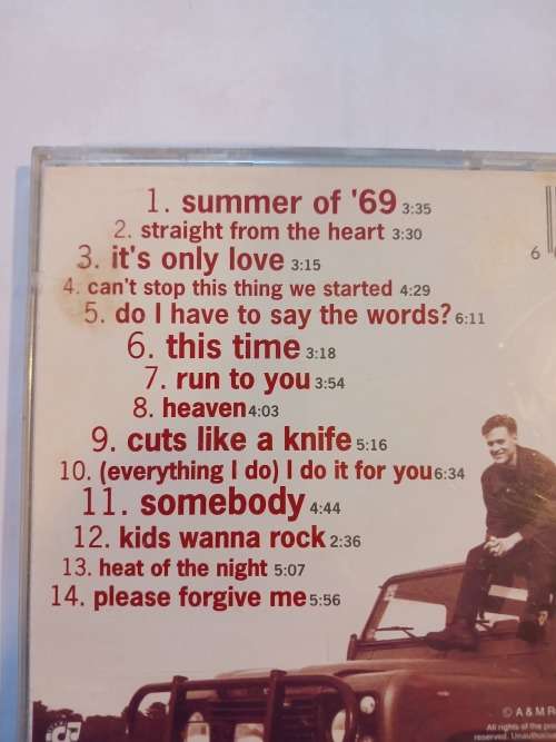 Bryan Adams, So Far So Good CD