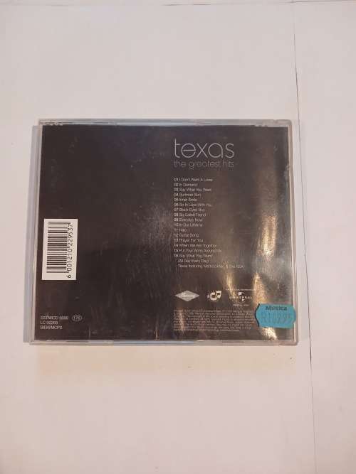 Texas, The Greatest Hits CD