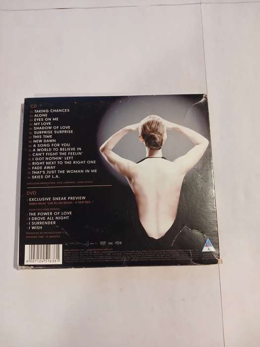 Celine Dion, Taking Chances, Deluxe Edition CD/DVD