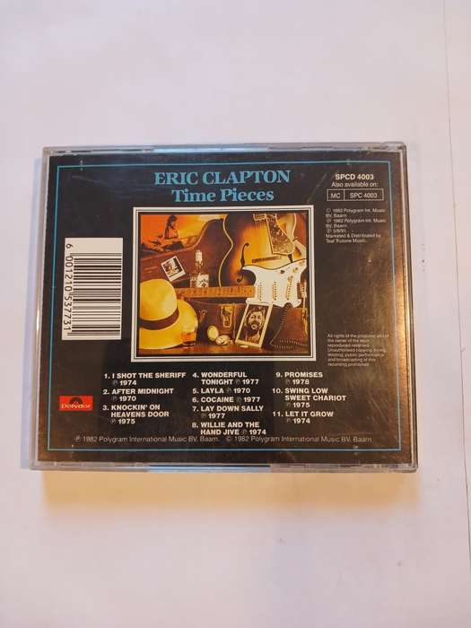 Eric Clapton, Timepieces, The Best of Eric Clapton CD