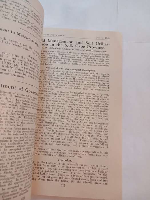 Farming in South Africa, Vol. 20 No. 235, October 1945