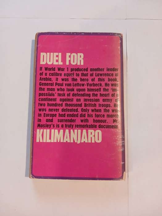 Duel for Kilimanjaro by Leonard Mosley