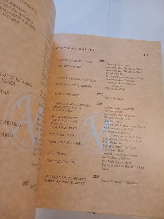 Michael Jackson, American Master by C. Mecca, Hardcover