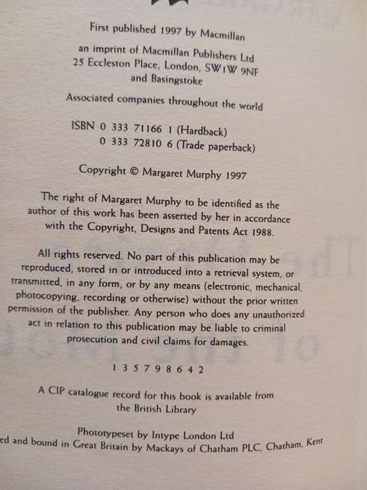 The Desires the Moth by Margaret Murphy, Hardcover