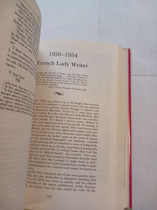 The Letters of Nancy Mitford, Love from Nancy edited by Charlotte Mosley, Hardcover