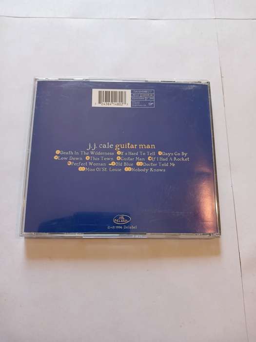 J.J. Cale, Guitar Man CD, Europe