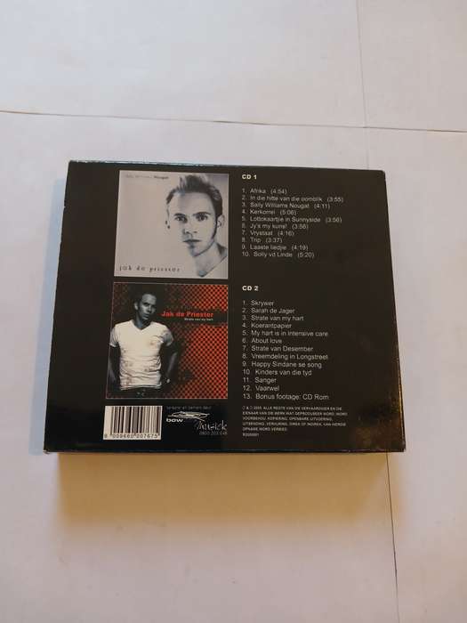 Jak de Priester, 2 x CD Boxset, Signed