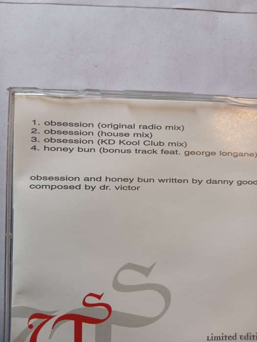 Unique Transitions, Obsession CD single