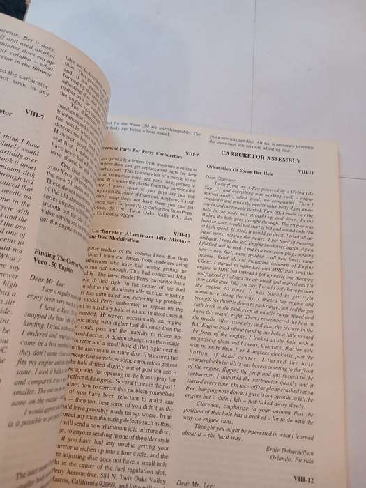 The R/C Engine Volume II by Clarence Lee