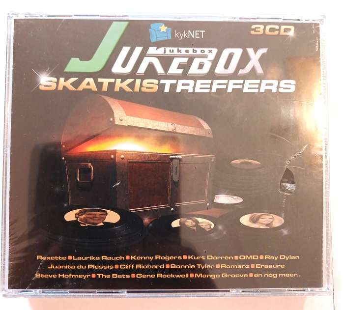 Jukebox Skatkistreffers, 3 x CD, New Sealed