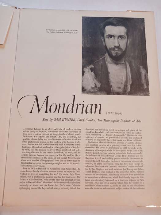 Mondrian, An Express Art Book, 16 Beautiful Full Colour Prints, 1959