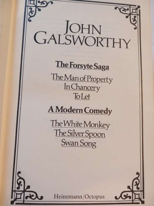 The Forsyte Saga/A Modern Comedy by John Galsworthy