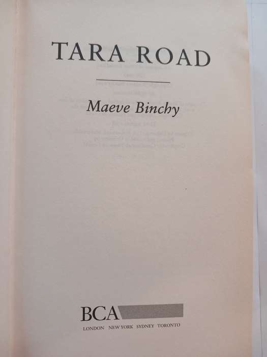 Tara Road by Maeve Binchy