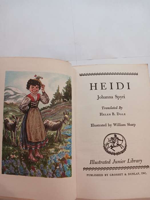 Heidi by Johanna Spyri, 1945