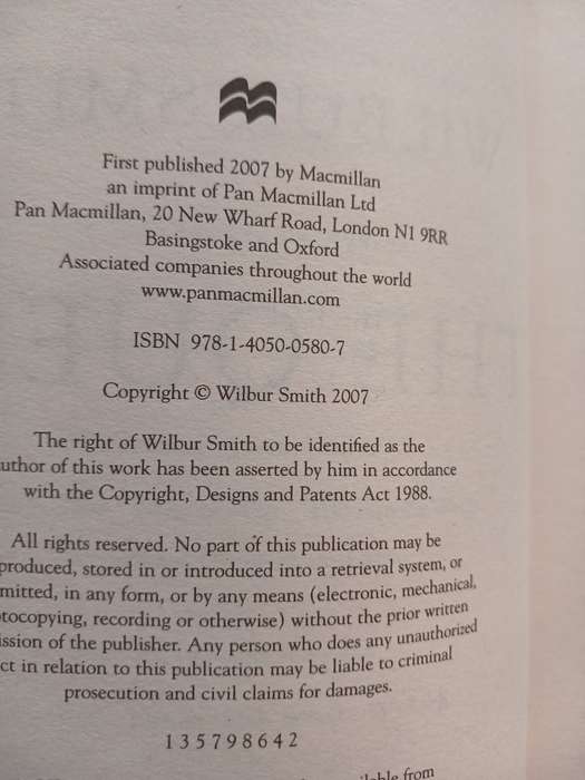 The Quest by Wilbur Smith, Hardcover 2007