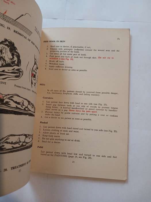 The ABC of First Aid Treatment, British Red Cross Society, Sixth Edition, 1955