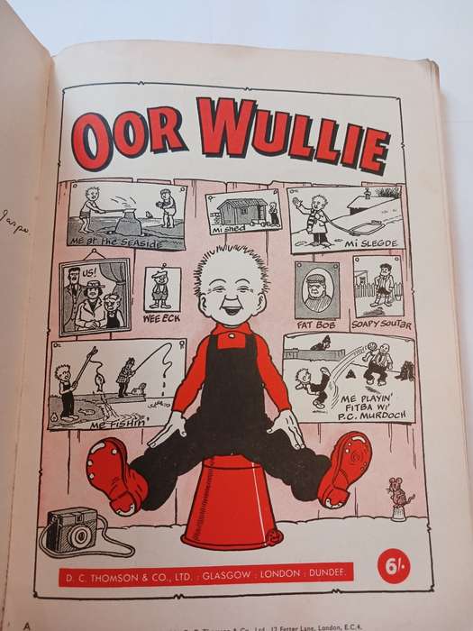 Oor Wullie published by D.C. Thompson, 1970