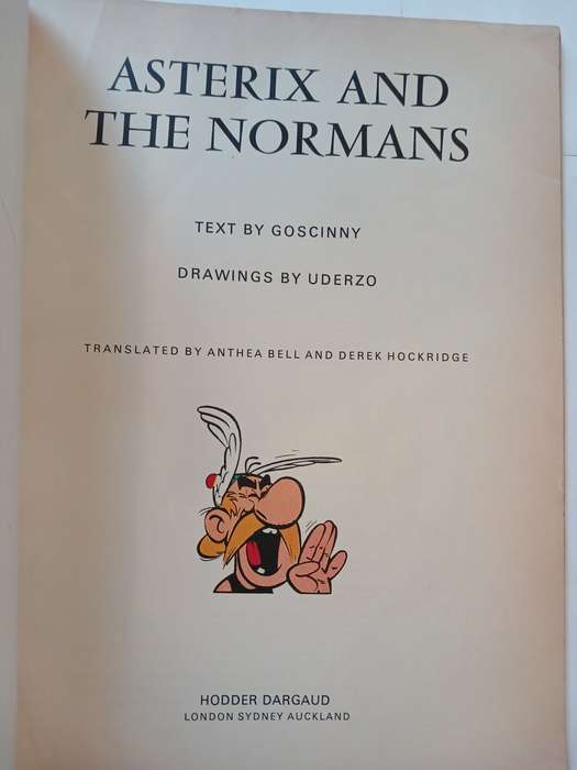 Asterix and the Normans by Goscinny and Uderzo, 1979