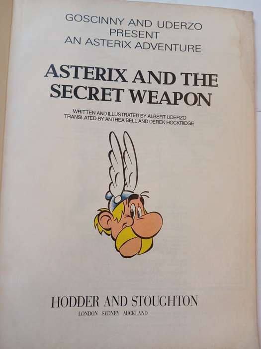 Asterix and the Secret Weapon by Goscinny and Uderzo, 1993