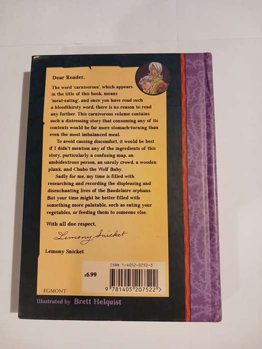 A Series of Unfortunate Events, Book the Ninth, The Carnivorous Carnival by Lemony Snicket