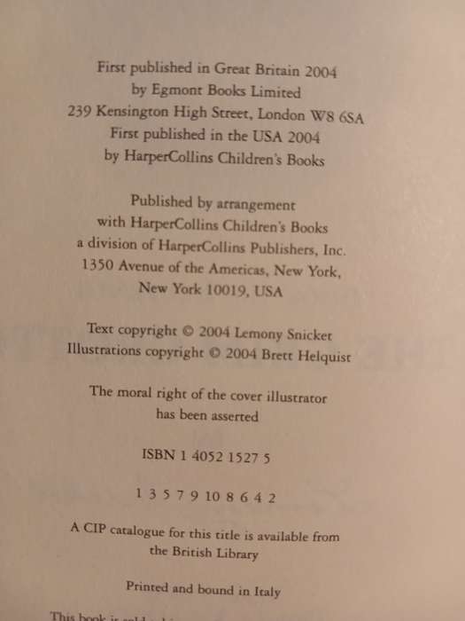 A Series of Unfortunate Events, Book the Eleventh, The Grim Grotto by Lemony Snicket