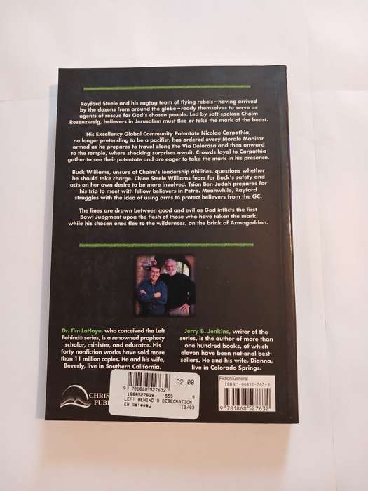 Desecration, Antichrist Takes The Throne by Tim Lahaye and Jerry B. Jenkins