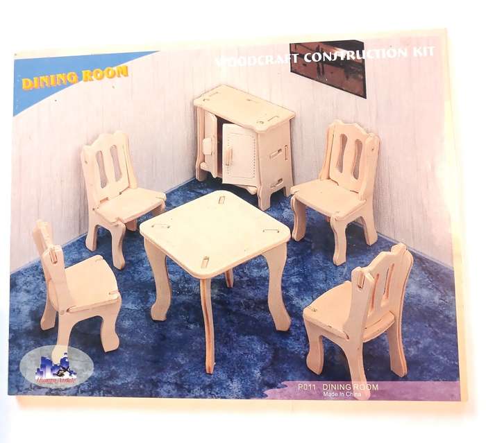 Dollhouse, Dining Room set DIY