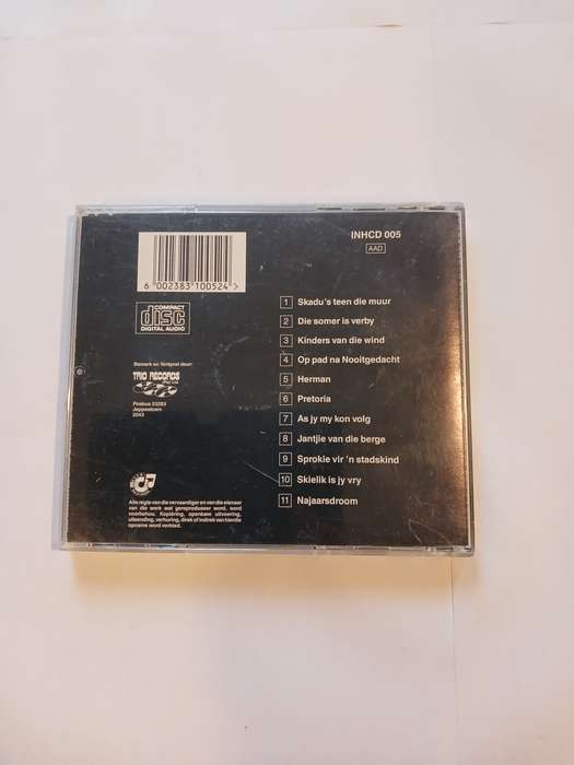 Koos Du Plessis, Skadu`s Teen die Muur CD