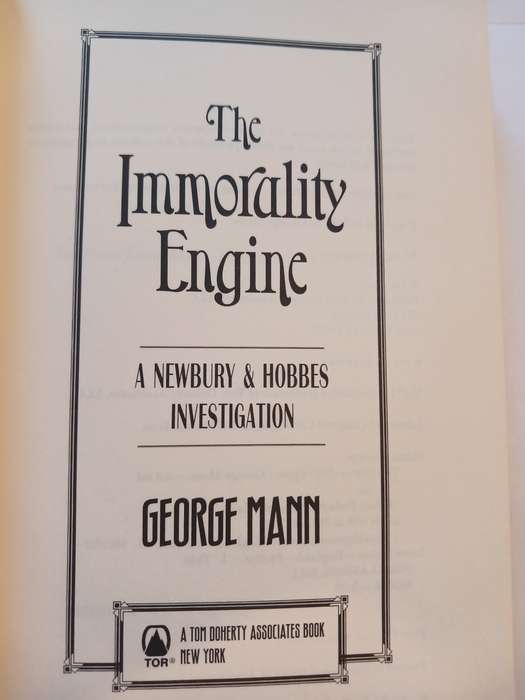 The Immortality Engine by Goerge Mann