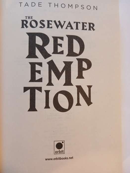 The Rosewater Redemption by Tade Thompson