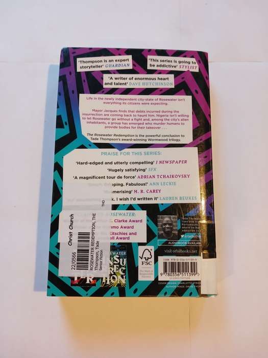 The Rosewater Redemption by Tade Thompson