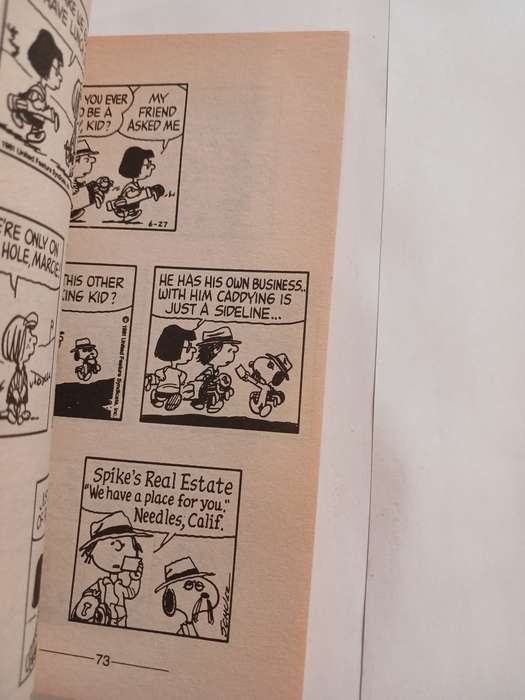Snoopy stars as The Scourge of the Fairways by Charles M. Schulz