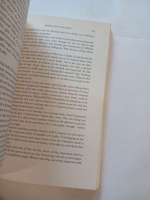 Barefoot Soldier, A Story of Extreme Valour by Johnson Beharry VC