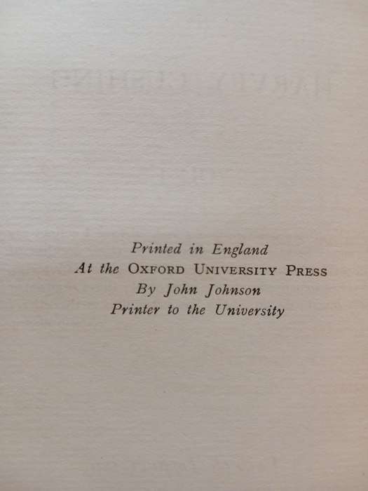 The Life of Sir William Osler by Harvey Cushing Vol. 1, 1926
