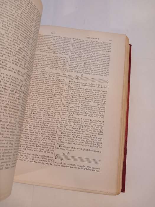 The Dictionary of Music and Musicians by Sir George Grove, Vol. III, 1883