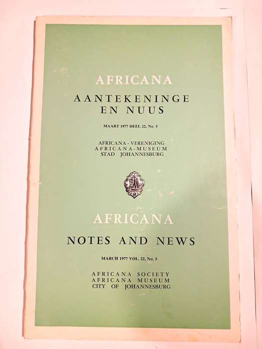 Africana Notes and News, March 1977 Vol. 22, No. 5