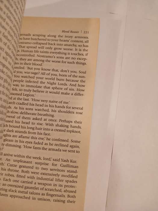 Blood Reaver by Aaron Dembski-Bowden, A Warhammer 40,000 Novel