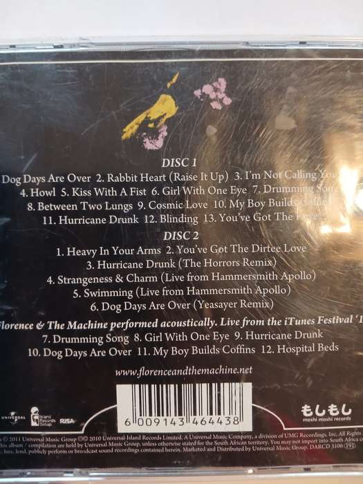 Florence + the Machine, Between Two Lungs, 2 x CD