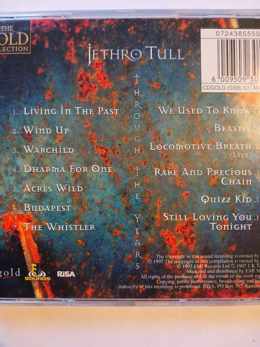 Jethro Tull, Through the Years CD