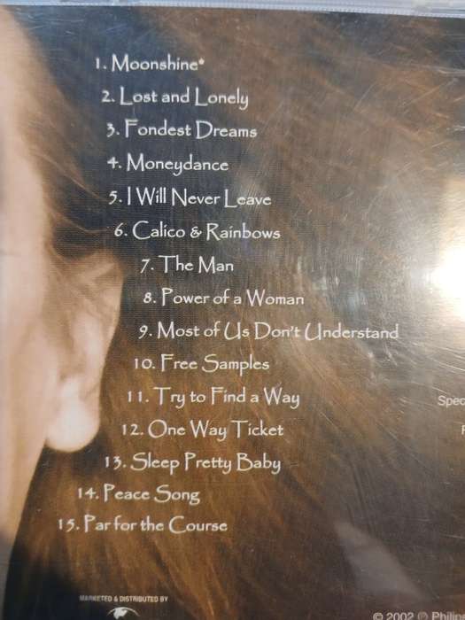 Shawn Phillips, No Category CD, signed