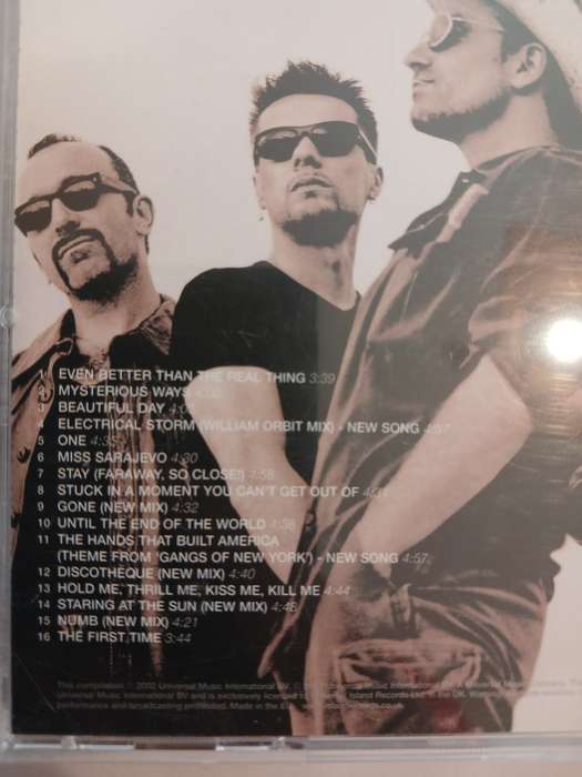 U2, The Best of 1990-2000 CD