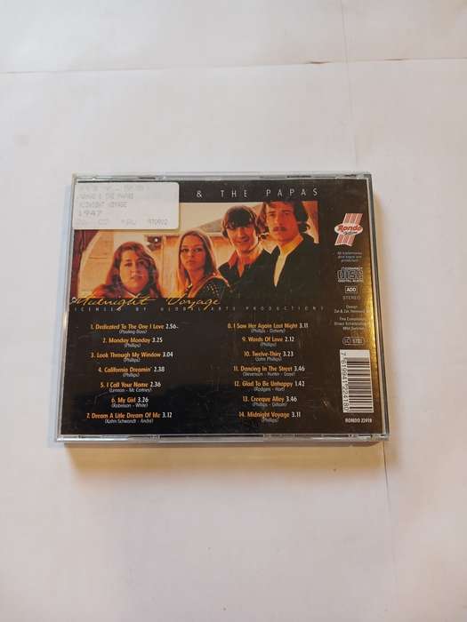 The Mamas & The Papas, Midnight Voyage CD