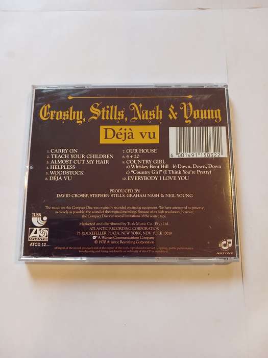 Crosby, Stills, Nash & Young, Deja Vu CD